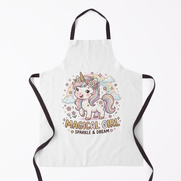 Item preview, Girls Cute Magical Unicorn Rainbow Magical Girl Birthday designed and sold by ZANNIX.