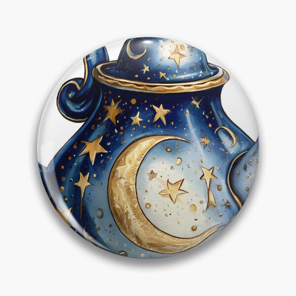 Item preview, Cosmic Porcelain Teapot designed and sold by pumsquare.