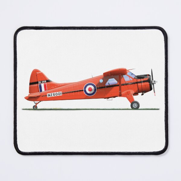 Item preview, DHC DHC-2 BEAVER 25 ZK-CKH NZ6001 1996 designed and sold by Grubby Fingers Aircraft Illustration.