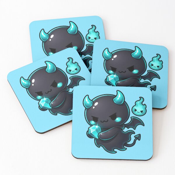 Item preview, Cute Cyan Crystal Demon designed and sold by smktheduck.
