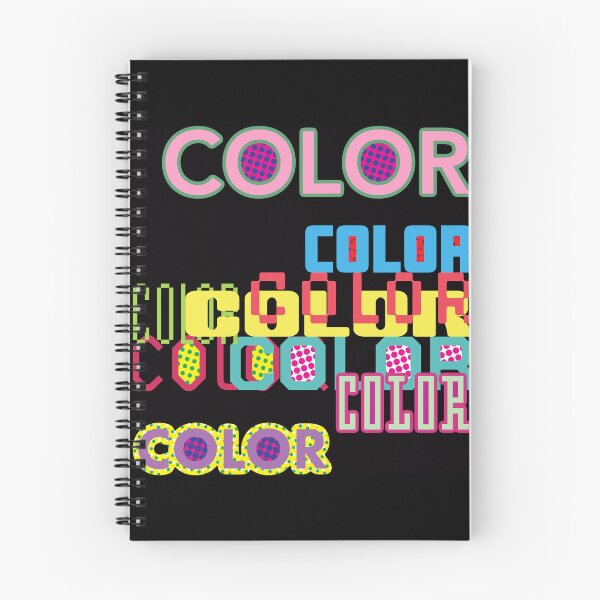 Item preview, Vibrant Optical Typography of Color designed and sold by cremedecolor.