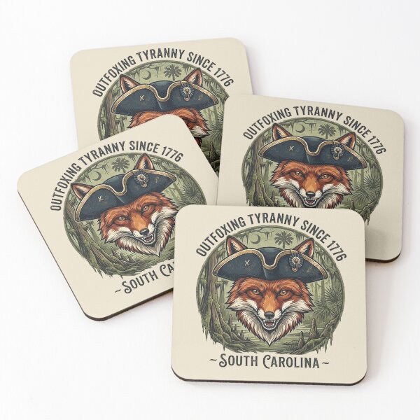 Item preview, Outfoxing Tyranny South Carolina Revolutionary War designed and sold by rygenr8.