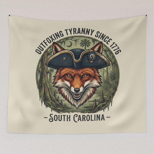 Item preview, Outfoxing Tyranny South Carolina Revolutionary War designed and sold by rygenr8.
