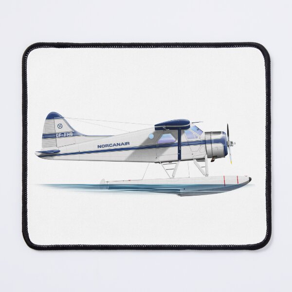 Item preview, DHC DHC-2 BEAVER 1 CF-FHB NORCANAIR 2024 designed and sold by Grubby Fingers Aircraft Illustration.