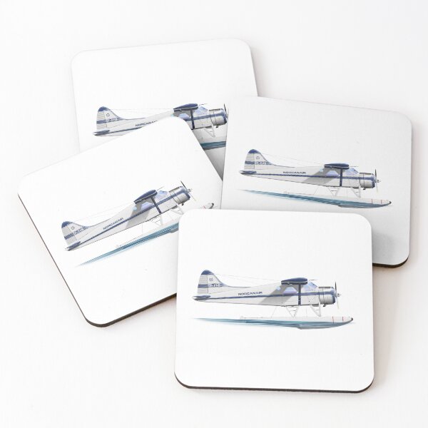 Artikelvorschau, DHC DHC-2 BEAVER 1 CF-FHB NORCANAIR 2024 entworfen und verkauft von Grubby Fingers Aircraft Illustration.