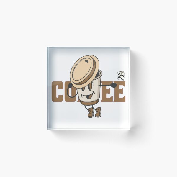 Item preview, Retro Happy Coffee Day Cartoon Character designed and sold by LunaVales.