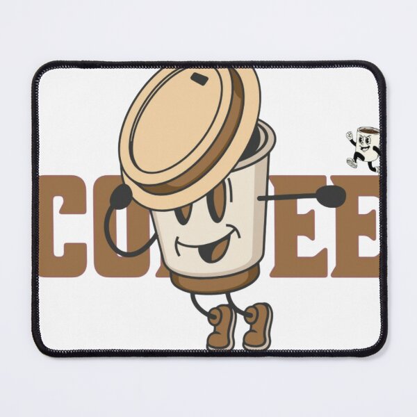 Item preview, Retro Happy Coffee Day Cartoon Character designed and sold by LunaVales.