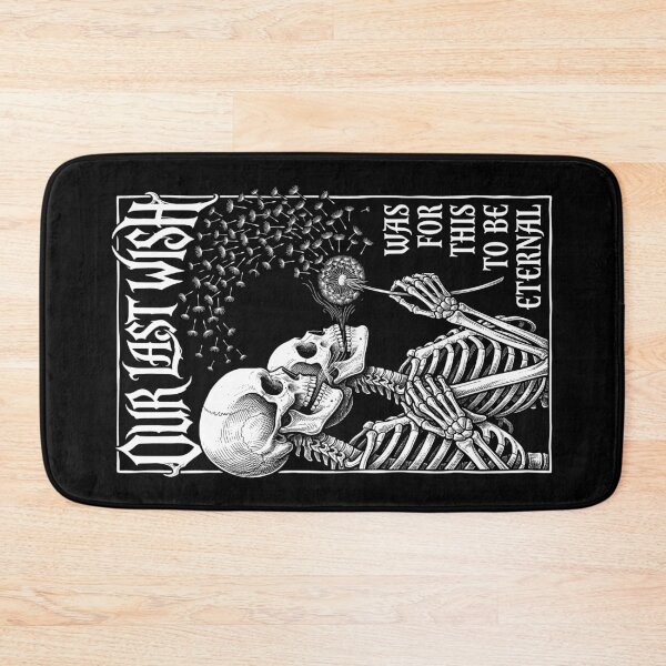 Item preview, Dark Gothic Romance Dandelion Skeleton Couple Our Last Wish designed and sold by GrandeDuc.
