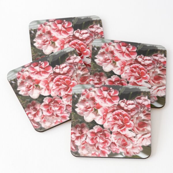 Item preview, Red White Carnation Flowers | Romantic Floral Aesthetic designed and sold by PhuongVoArt.