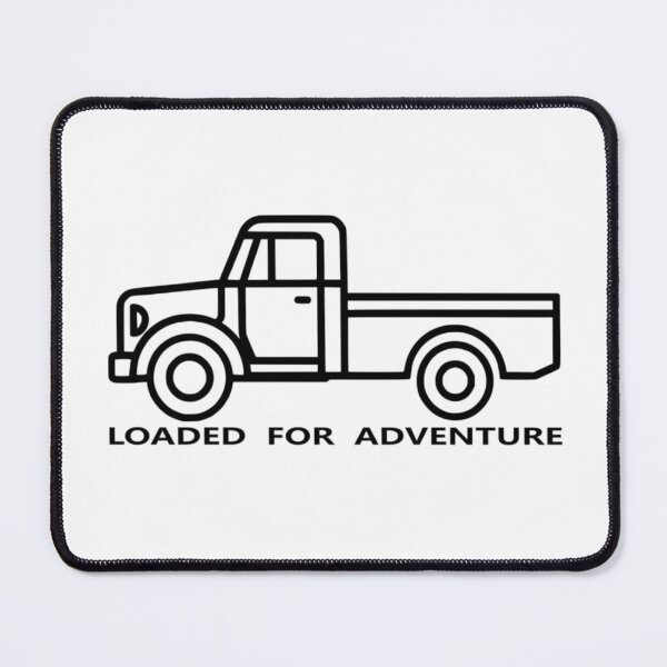 Item preview, Loaded for Adventure - Classic Pickup Truck designed and sold by The Bold Line Studio.