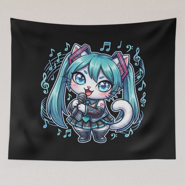 Item preview,  Miku Kawaii Cat Cosplay parody designed and sold by CuteKats.