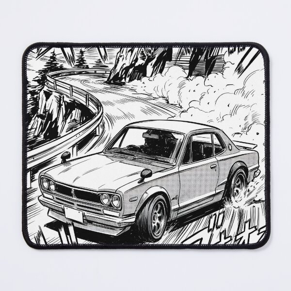 Item preview, Touge King | Retro JDM Street Racing & Manga Art designed and sold by OVERRIDESTUDIOS.