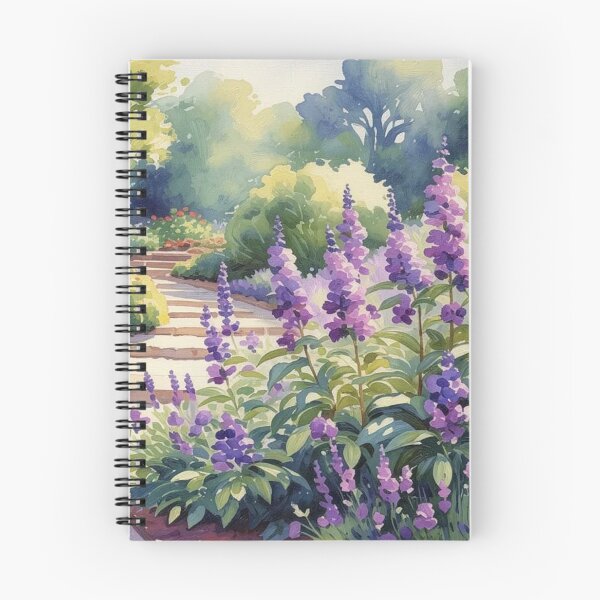 Item preview, Violet Serenity Through The Garden designed and sold by Undersea Ai Art.