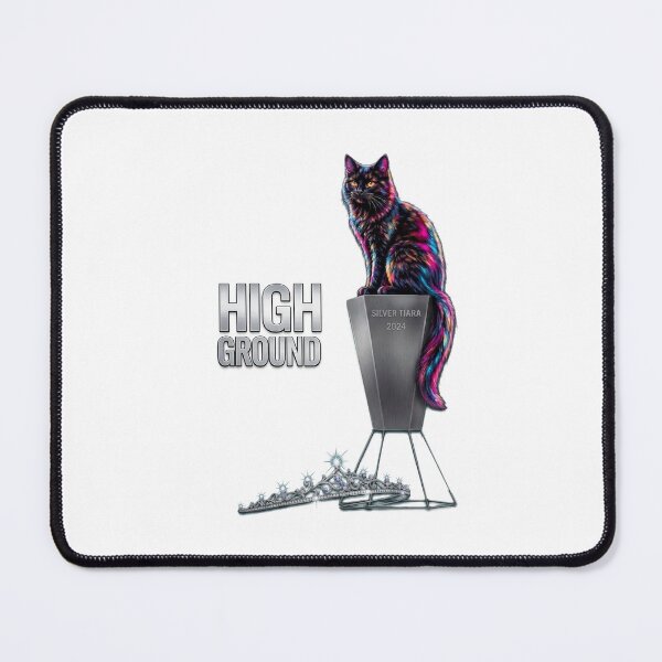 Item preview, High Ground Black Cat Luxury Graphic designed and sold by RODEONYAN.