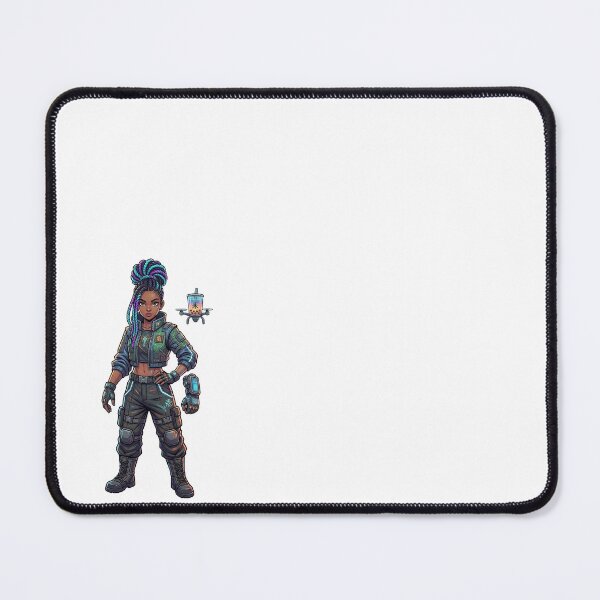 Item preview, Futuristic Cyberpunk Anime Mecha Warrior designed and sold by zelinora.