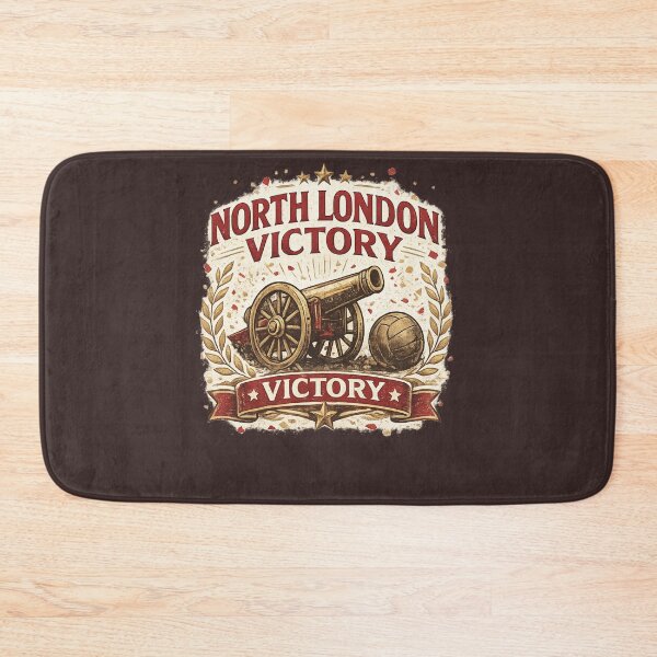 Item preview, North London Victory Vintage Football Cannon Shirt designed and sold by Artbysarmina.