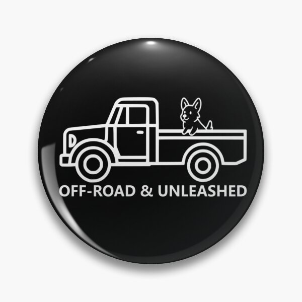 Item preview, Off-Road & Unleashed - Dog Truck Line Art designed and sold by The Bold Line Studio.
