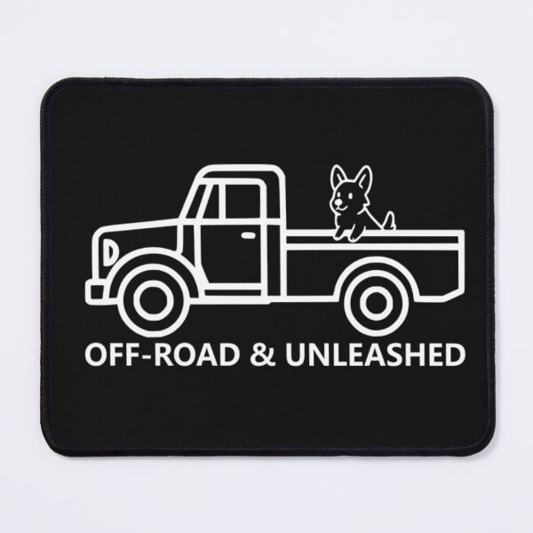 Item preview, Off-Road & Unleashed - Dog Truck Line Art designed and sold by The Bold Line Studio.