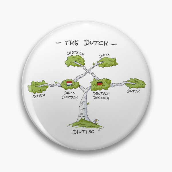 Item preview, Diutisc - The tree of the dutch languages designed and sold by TotalKejas.