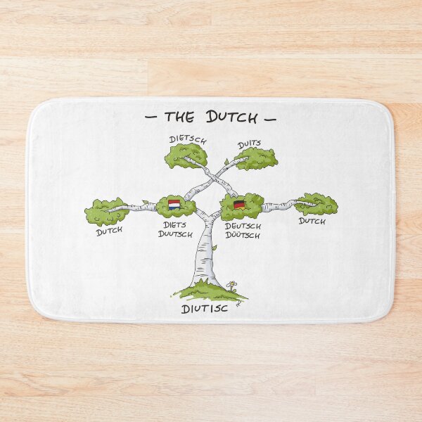 Item preview, Diutisc - The tree of the dutch languages designed and sold by TotalKejas.
