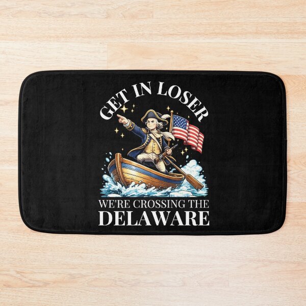 Item preview, Get In Loser We’re Crossing The Delaware Shirt | Funny George Washington Meme Tee designed and sold by Teetreasure2.
