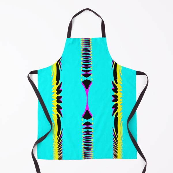 Artikelvorschau, Abstract Pattern "A striped turquoise curtain" entworfen und verkauft von Gluecknika.