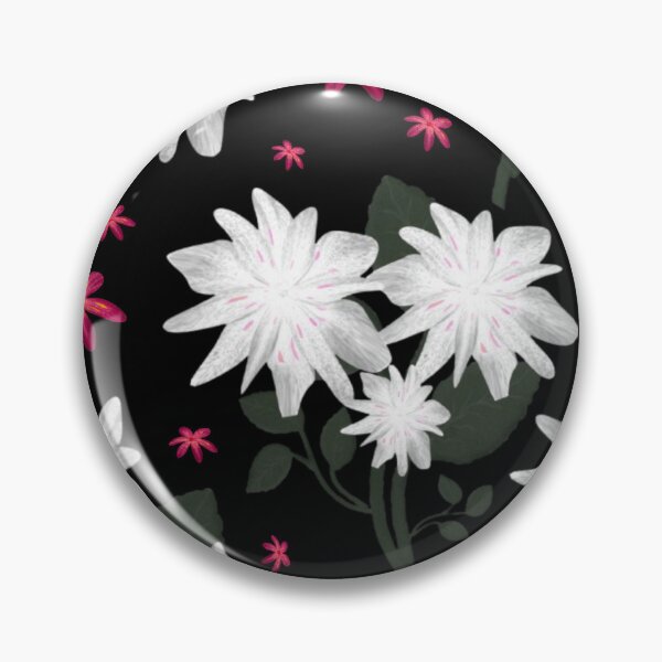 Item preview,  White Floral Seamless Pattern  designed and sold by HopeAndHustle.