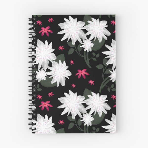 Item preview,  White Floral Seamless Pattern  designed and sold by HopeAndHustle.