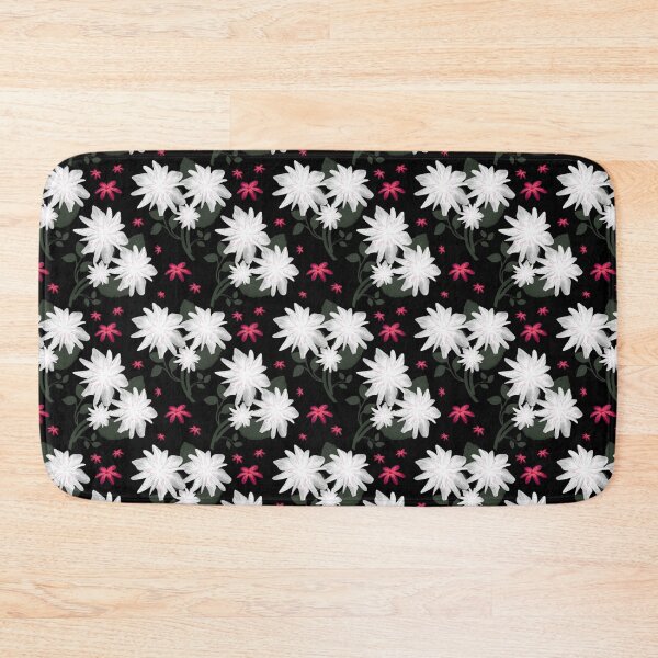 Item preview,  White Floral Seamless Pattern  designed and sold by HopeAndHustle.