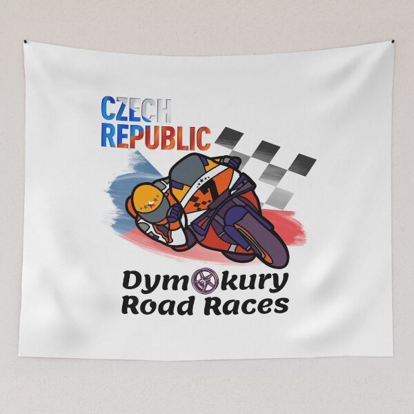 Item preview, Motorcycle Road Racing - Dymokury Road Races Czech Republic. designed and sold by MPC-Mince-Pies.