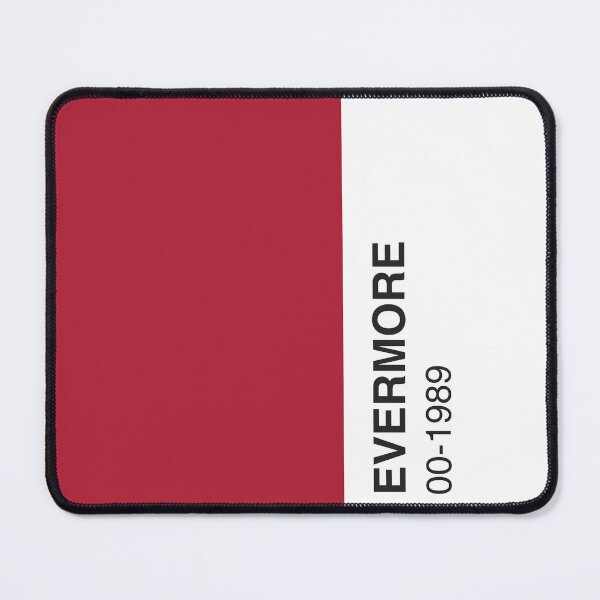 Item preview, Taylor Red Evermore 1989 Albums Colour Swatch - Full Width designed and sold by The Colourful Game.