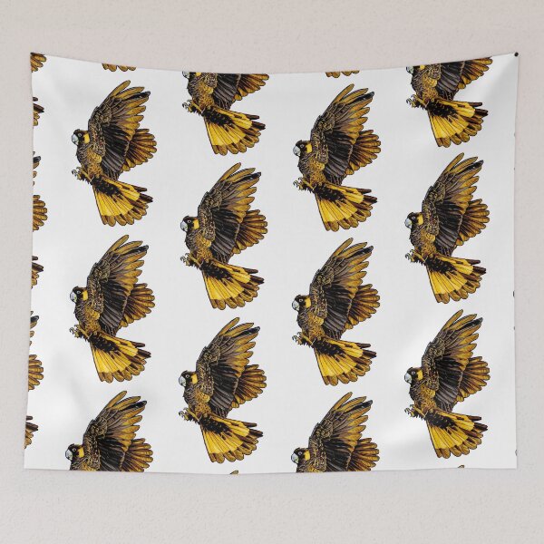 Item preview, Yellow-tailed Black Cockatoo designed and sold by GALAXY OF HYPERVILLAINS.