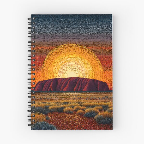 Artikelvorschau, Von den Aborigines inspirierte Punktmalerei – Die Pracht von Uluru entworfen und verkauft von GrinGalore.