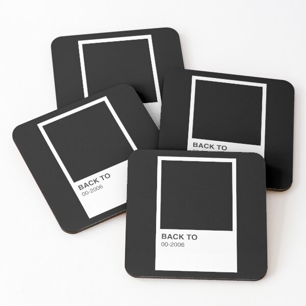 Item preview, Amy Black Song Album Colour Swatch - Black Border designed and sold by The Colourful Game.