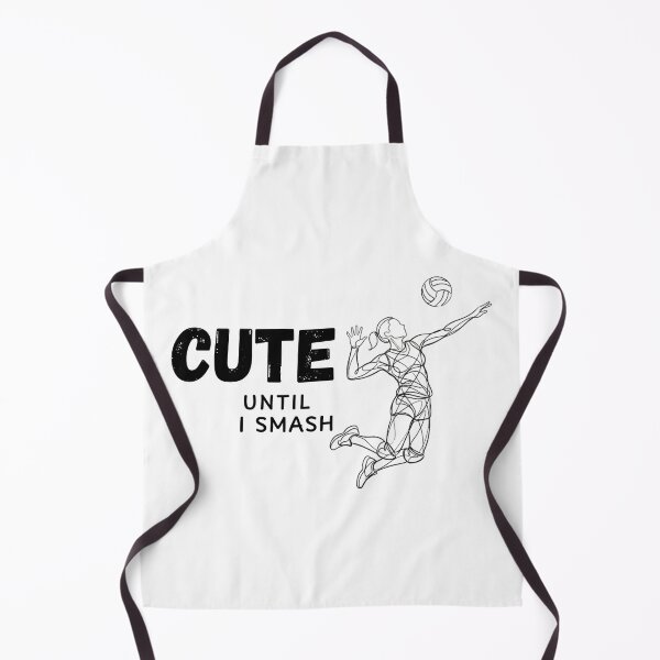 Item preview, Cute until I Smash (Volleyball) designed and sold by RunningWhiskers.