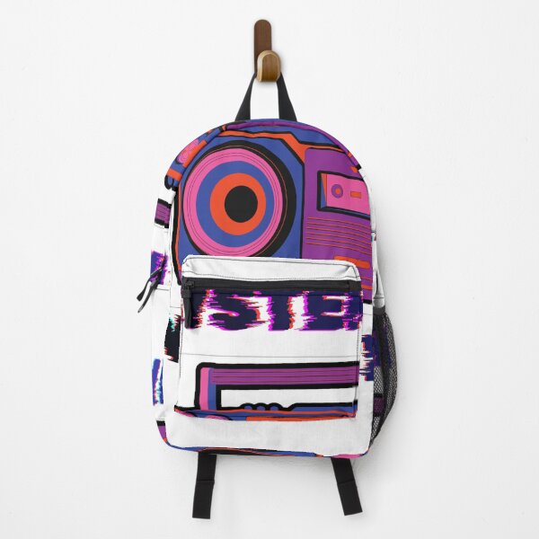 Item preview, System Error Not Playing Retro 80s Boombox Glitch Art designed and sold by vibecraft_studio2.