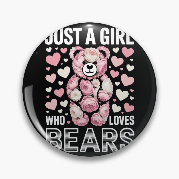 Item preview, just a girl who loves bears designed and sold by jkrphoto.