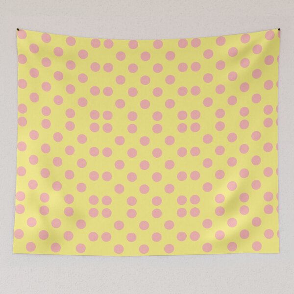 Item preview, Yellow with pink dots designed and sold by LeCattArtist.