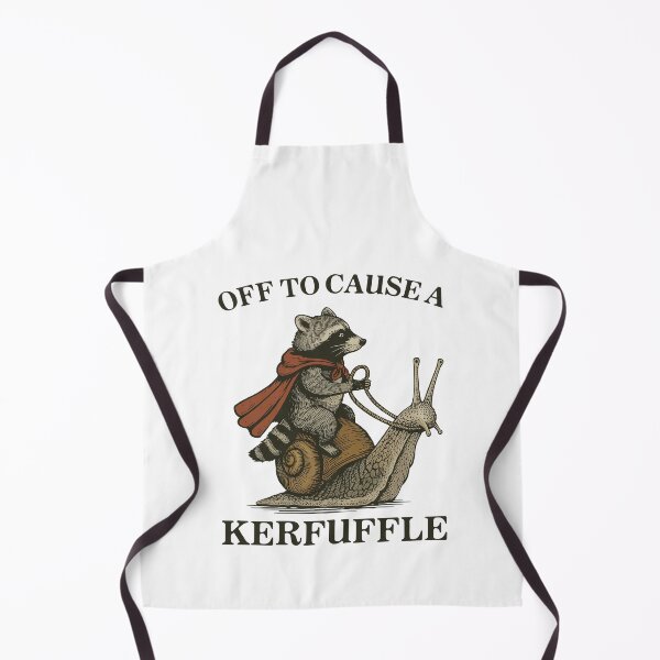 Item preview, Off to Cause a Kerfuffle Funny Raccoon meme designed and sold by suhairee-studio.