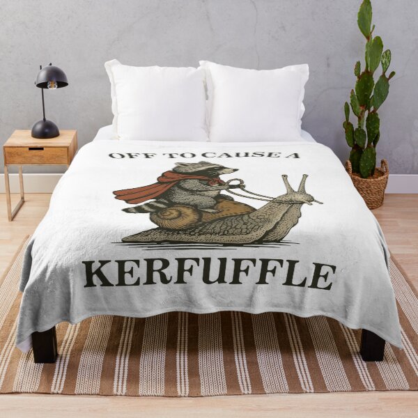 Item preview, Off to Cause a Kerfuffle Funny Raccoon meme designed and sold by suhairee-studio.
