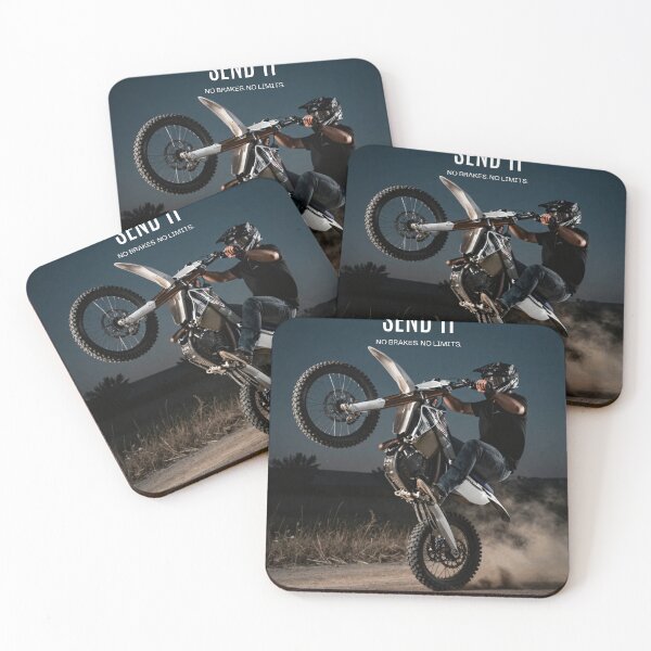 Item preview, Motocross Send It - No Brakes No Limits designed and sold by Luxury design shop.