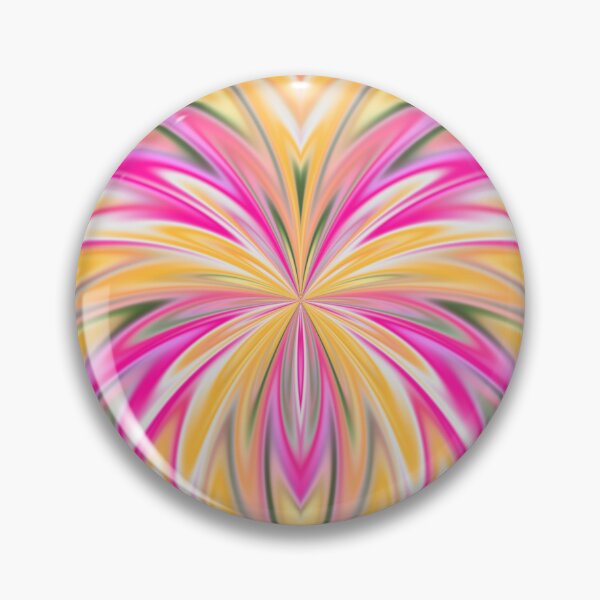 Item preview, Abstract Fractal Butterfly 22 (Pink, Yellow) designed and sold by SXW Designs.