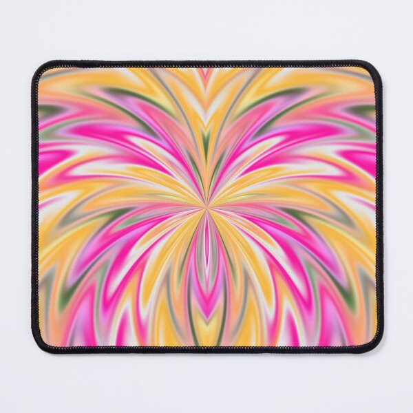 Item preview, Abstract Fractal Butterfly 22 (Pink, Yellow) designed and sold by SXW Designs.