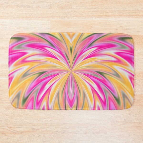 Item preview, Abstract Fractal Butterfly 22 (Pink, Yellow) designed and sold by SXW Designs.