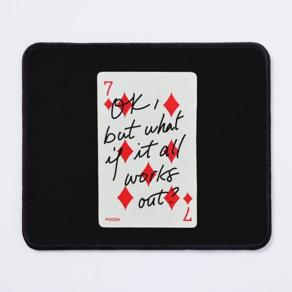 Item preview, What If It All Works Out Playing Card designed and sold by TSGDesign.