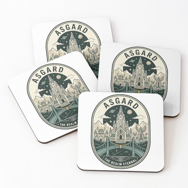 Item preview, Vintage Asgard Norse Mythology Realm Eternal Badge designed and sold by k3rstman1.