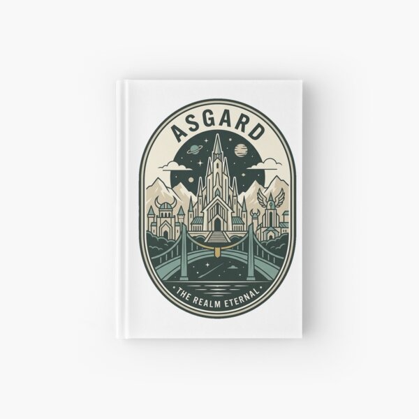 Item preview, Vintage Asgard Norse Mythology Realm Eternal Badge designed and sold by k3rstman1.