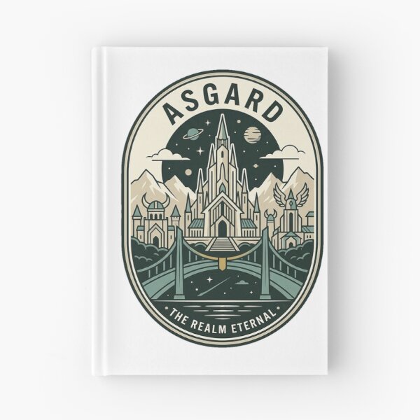 Item preview, Vintage Asgard Norse Mythology Realm Eternal Badge designed and sold by k3rstman1.