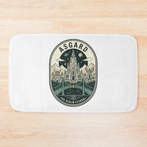 Item preview, Vintage Asgard Norse Mythology Realm Eternal Badge designed and sold by k3rstman1.