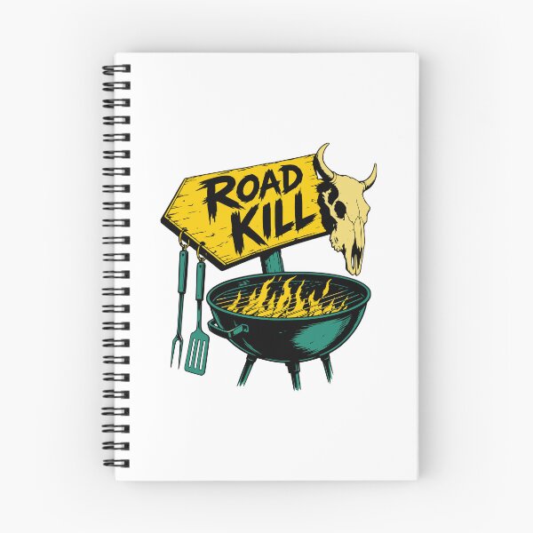 Item preview, Road Kill BBQ Grill Skull Outdoor Cooking Fan designed and sold by AntiqueImages.
